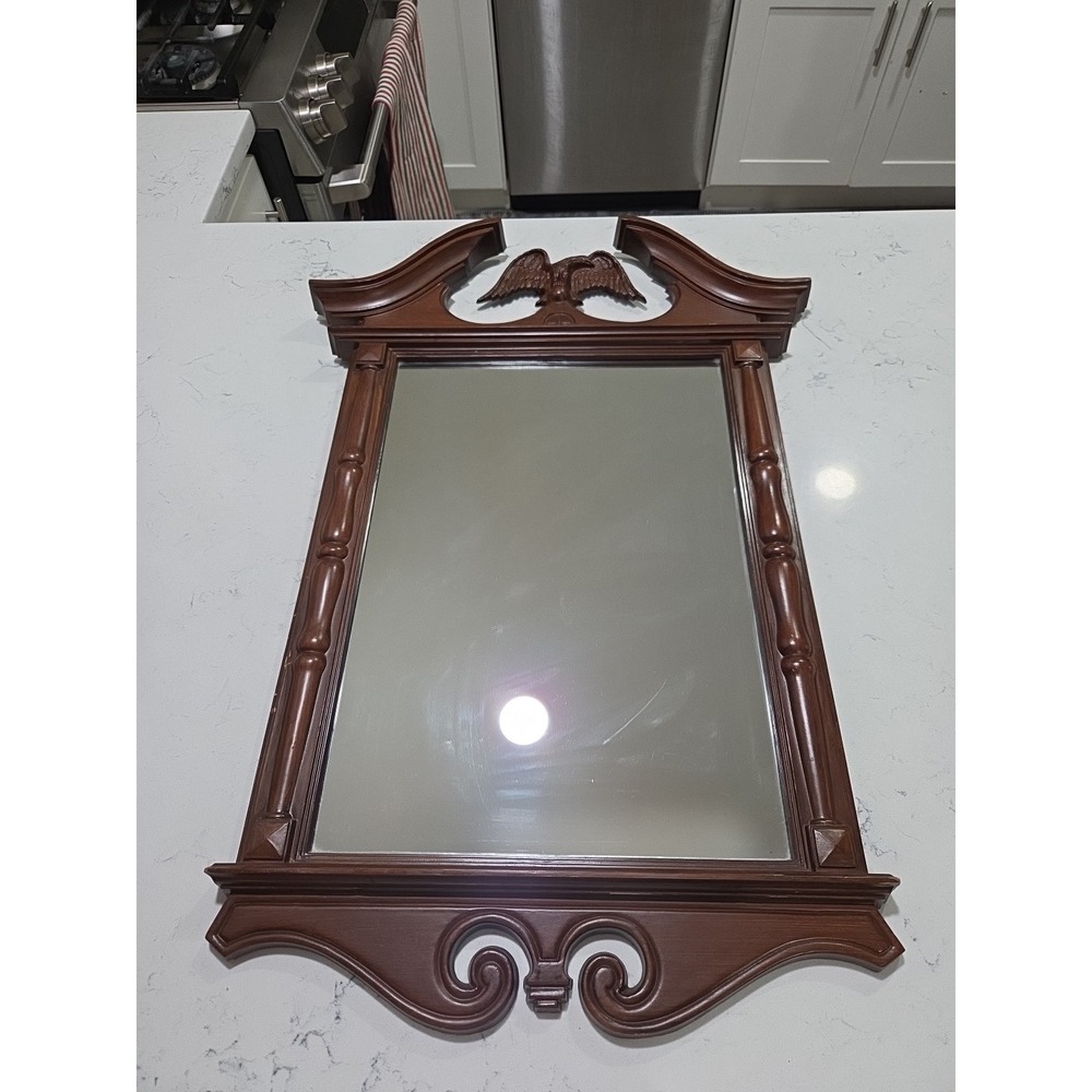 Vintage Federal Eagle Mirror By Turner Wall Accessories Mfg.Co., 30"